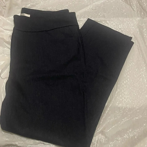 S.C & CO ladies tummy control pull-on pants 1 Blue 1 Black & White XXL - Picture 3 of 14